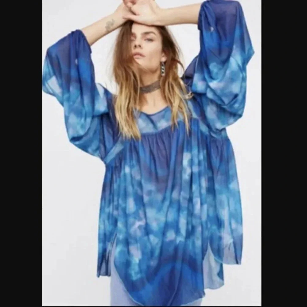 Free People Mystic Tie Dye Tunic